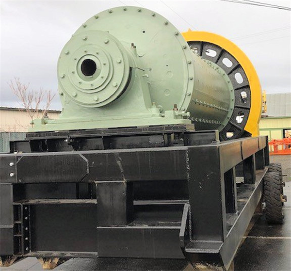 Canadian Allis Chalmers 6' X 14' Ball Mill With 250 Hp Motor)